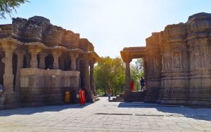 Rang and Gudha Mandap seen from North side